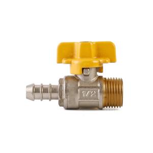 China Moistureproof Stable Brass Gas Ball Valve Wear Resistant Durable on sale