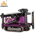 Mobile Water Well Drilling Machine Hydraulic Bore hole 400m Deep Water Well