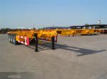 Skeletal chassis 40ft container trailer price China manufacturer