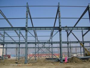 China High quality steel structure warehouse factory
