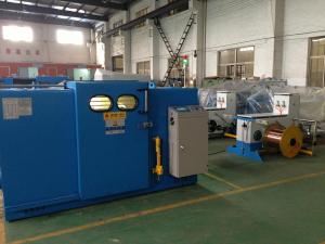China Bare Copper Double Twist Bunching Machine 1.2Kgf Magnetic Powder Clutch factory