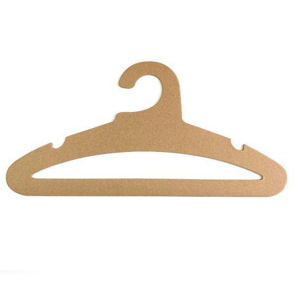China Custom Printed Cardboard Clothes Hangers 3mm Eco Friendly factory