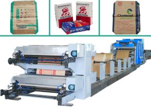 China Valve Paper Bag Manufacturing Machinery Full Automatic Motor Driven factory