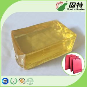 China Industrial Hot Melt Adhesive , Hot Melt Glue Block For Handbag Bottom Sealing factory