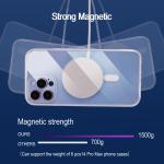 Anti Yellow Magsafe Phone Case Transparent TPU Magnet For IPhone 16 Pro Max