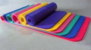 China colourful 173x61cm nbr yoga mat-exercise outdoor mat factory