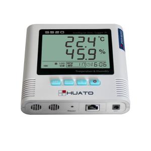 Huato Ethernet Temperature Humidity Sensor Tcp Ip Logger Easy Operation