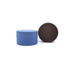 Silkscreen Frosted Thick Wall Plastic Cosmetic Jars For Facial Mask 3.38oz