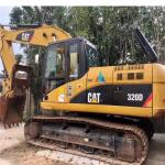 Original Japan 320D Caterpillar Excavator 20 Ton Operating Weight in Great