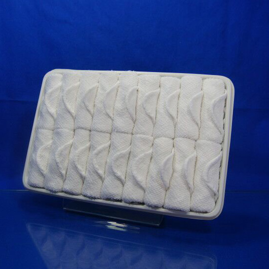 White 100% Cotton Airline Disposable Hot Towel