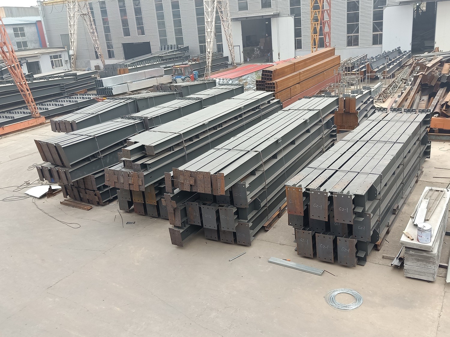 Customized Logo Steel Structure Warehouse Galvanized Ridge Cap Customization