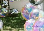 Custom Colorful PVC Inflatable Mirror Balloon Party Event Decorations Can Be