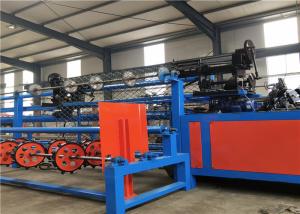 China 8.5kw Double Spiral Automatic Chain Link Machine Hole Size 25 Mm - 100 Mm factory