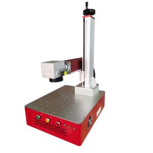 China 5mm Air Cooling 20KHz Fiber Laser Engraver For Metal factory
