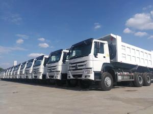 China Tire Design Tubeless 10 Wheeler 6*4 Tipper Trucks Used Truck HOWO Second Hand Dump Truck factory