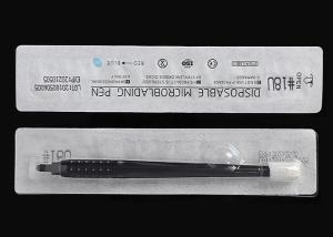 China Lushcolor Disposable Microblading Pen with 18U Blade / Pigment Brush For Hair Strokes factory