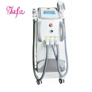 China 3 in 1 Multifunctional shr ipl nd yag laser machine / IPL RF Nd Yag Laser Hair Removal Machine factory