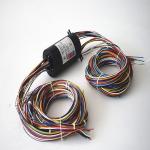 Anti Jamming 150rpm 380VDC 38.1mm Hollow Shaft Slip Ring