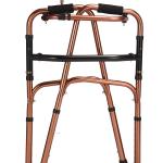 Golden Aluminum Rollator Walker Medical Rehabilitation Equipment