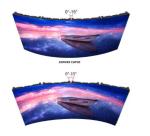 Curved Lock Systems Curved Installation LED Display Screen for Events