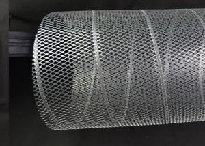 China Prismatic Galvanized Square Wire Mesh 0.6mm Silver Color For Air Filter factory