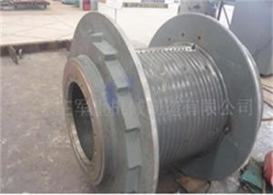 China 12mm Grooved Wire Rope Drum factory