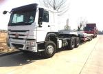 Transport 3 Axle 60 Ton 40ft Low Flatbed Trailer