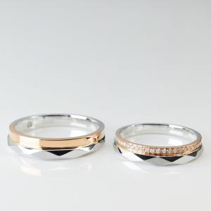 China Overlapping Stripe 18K Gold Couple Rings factory