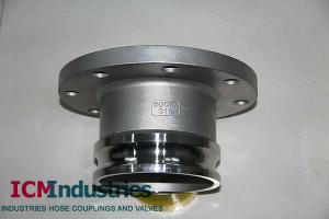 China Stainless Steel flanged camlock couping FLA ( Flange x Adaptor) factory