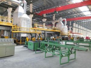 China Touch Control 2500kgs 80KW Brass Rod Production Line factory