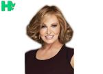 Dark Brown Synthetic Hair Wigs Natural Looking Silky Soft Hair