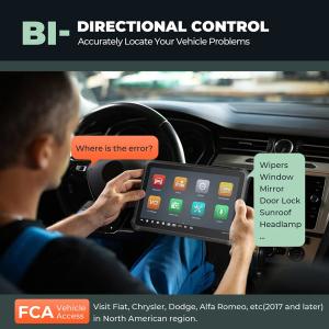 OTOFIX D1 Max Diagnostic Scanner Bi-Directional Bluetooth Scan Tool ECU Coding