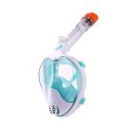180 Degree Panoramic Viewing Shatterproof Diving Snorkel Mask Silicone