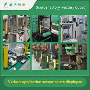 Customized Laser Safety Curtain Automation Equipment Body Protection Temper