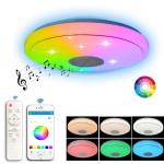 Modern Acrylic Led Ceiling Lamp Smart Phone And Wifi Control Music