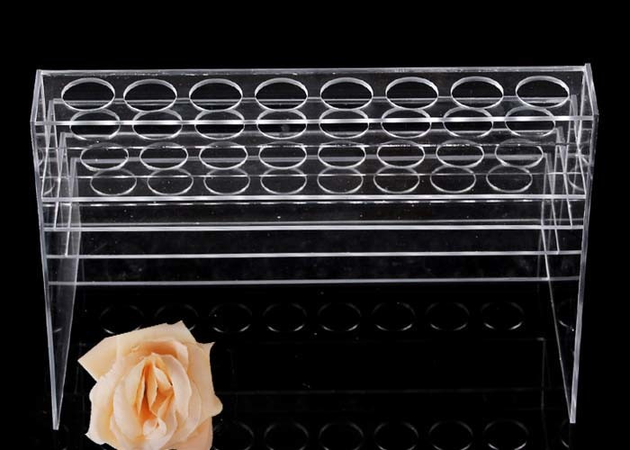 4 Floor Acrylic Display Stands Holder Plexiglass Lip Gloss Display Environment - Friendly