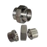 Welded DIN 304 / 316L 1 Inch RA0.8 Sanitary Union