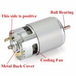 Faradyi Customized FR775/ 795 / 895 67mm 24v 18v 5600rpm Durable Dc Motor For