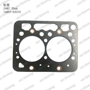 China Z482 2D66 Cylinder Head Gasket Asbestos Old Type 16851-03310 Suitable For Kubota Engine factory