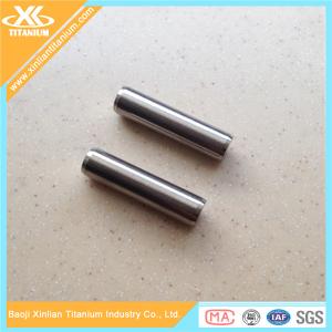 China High Precision Inch Titanium Fasteners Dowel Pins With Plain Finish factory