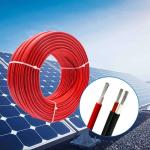 4mm2 XLPO Solar Cable Flame Retardant UL94-V0 EN50618 Certified Outdoor