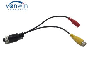 China 4 Pin to RCA Adapter DVR Accessories Female 4-Pin to RCA (A/V) Adapter Wire factory