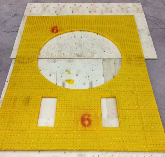 30mm Thickness Rotary Table Anti Slip Mat For Rotary Table Material PU Wear-Resisting