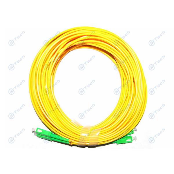 SC/APC - SC/APC Single Mode Fiber Optic Patch Cord 9/125μm Duplex With LSZH