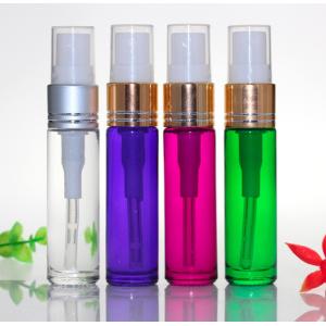 Custom Cosmetic 5ml Roll On Perfume Bottles , Plastic Empty Rollerball
