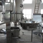 Stainless Steel Vertical Type Small FBD Dryer Working In Medicine Preparation