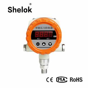 China Digital -0.1~0~0.01~100MPa gas water oil explosion proof pressure gauge controller factory