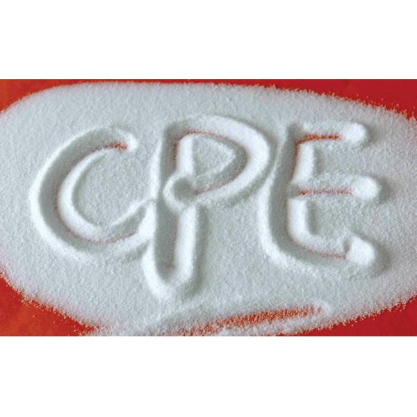 China Plastic Additives Chlorinated Polyethylene 135A Good Tearing Strength factory