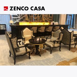 China Hotel Lobby European Style Coffee Table And Lounge Chair Size 815*760*1000mm factory