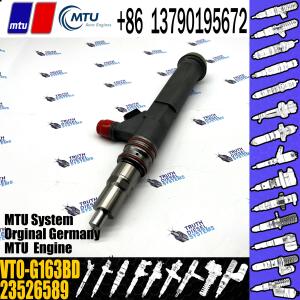 China 23526589 Diesel Fuel Injector VT0-G163BD VT0G163BD Common Rail Injector factory